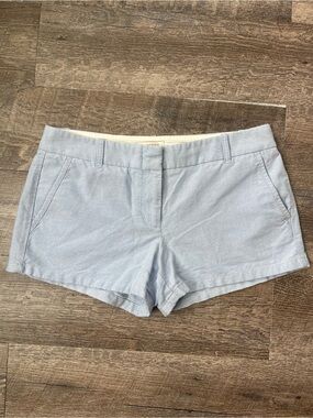 J. Crew 100% cotton chambray Oxford shorts